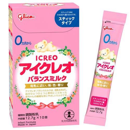 アイクレオ バランスミルク スティックタイプ ( 12.7g×10本入