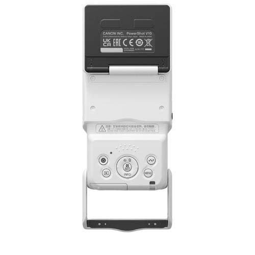 キヤノン ビデオカメラ パワーショット V10 ホワイト ( 1台 ) : 爽快