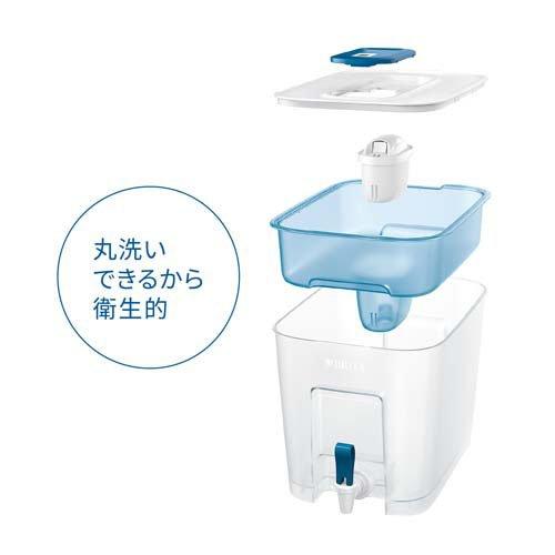 ブリタ タンク型浄水器 フロー マクストラプロ カートリッジ 1個付き
