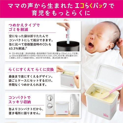 森永 E赤ちゃん エコらくパック つめかえ用 ( 2袋入×12箱セット(1袋