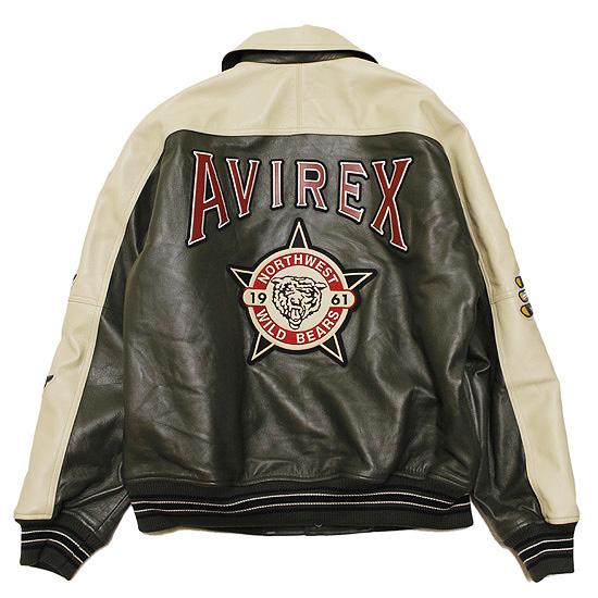 AVIREX（アヴィレックス） アウター レザージャケット スタジャン WILD