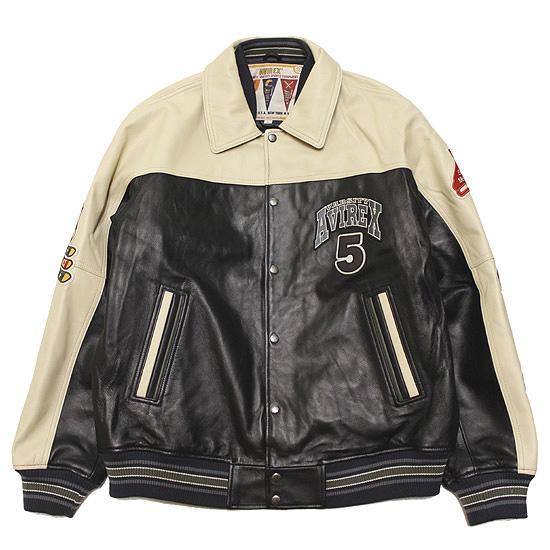 AVIREX（アヴィレックス） アウター レザージャケット スタジャン WILD