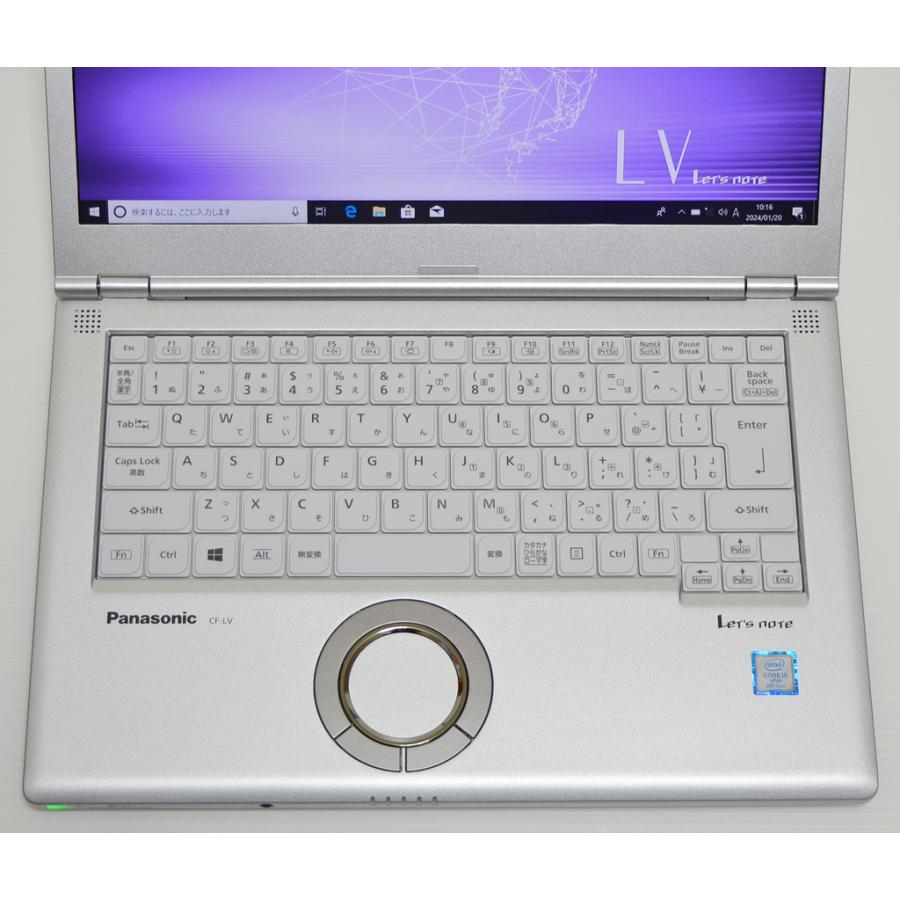 Let's note LV Panasonic CF-LV8RDHVS Core i5-8365U 14型TFT(Full HD