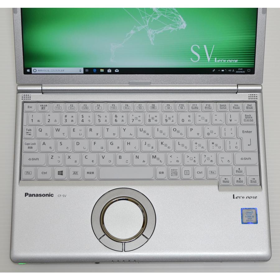 Let's note SV Panasonic CF-SV8R13VS Core i5-8365U 12.1型TFT8GB