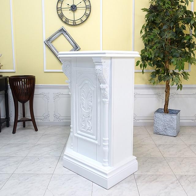 アンティーク カウンターテーブル コーナーカウンター レジ台