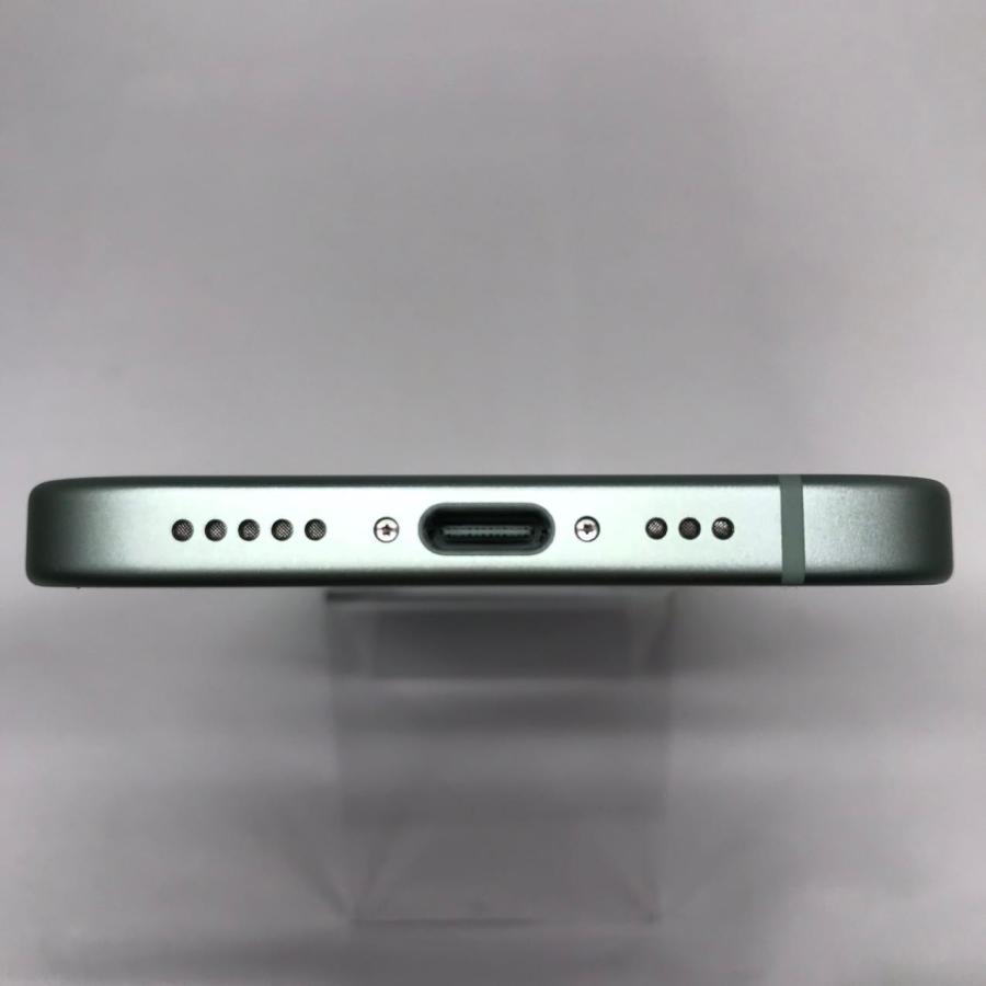 iPhone 15 中古Aランク iPhone15 128GB グリーン バッテリー最大容量99