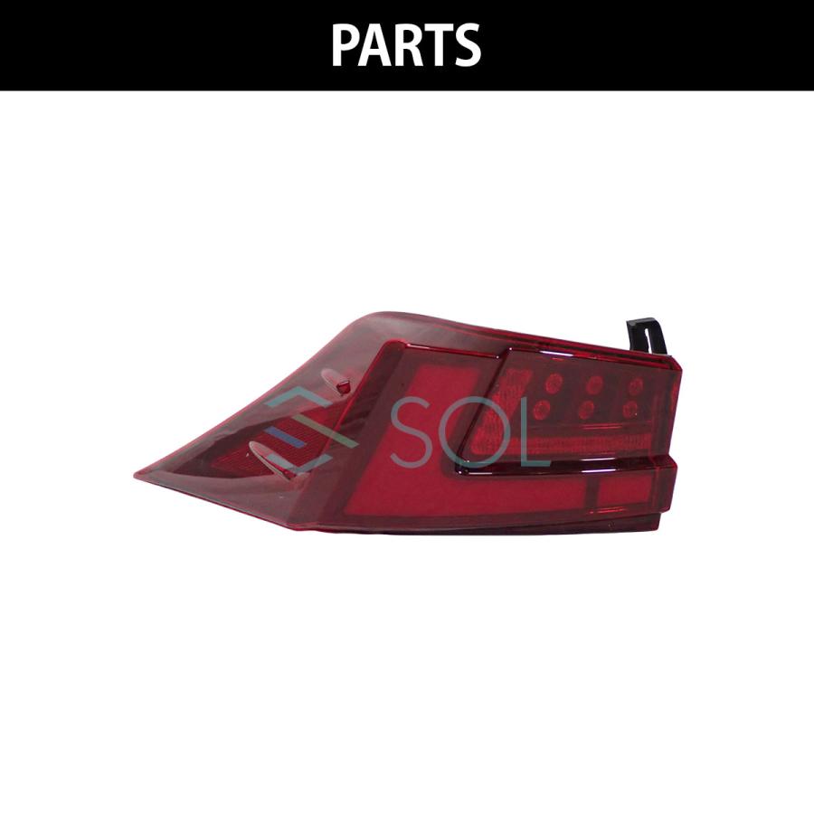 レクサス（LEXUS） IS30系 現行後期ルック 一文字テールライト レッド