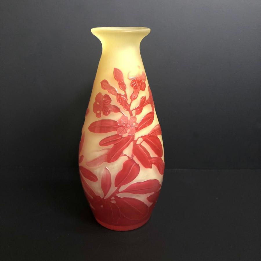 エミール・ガレ 花瓶 被せガラス[20230122] : ソフィア ネットショップ