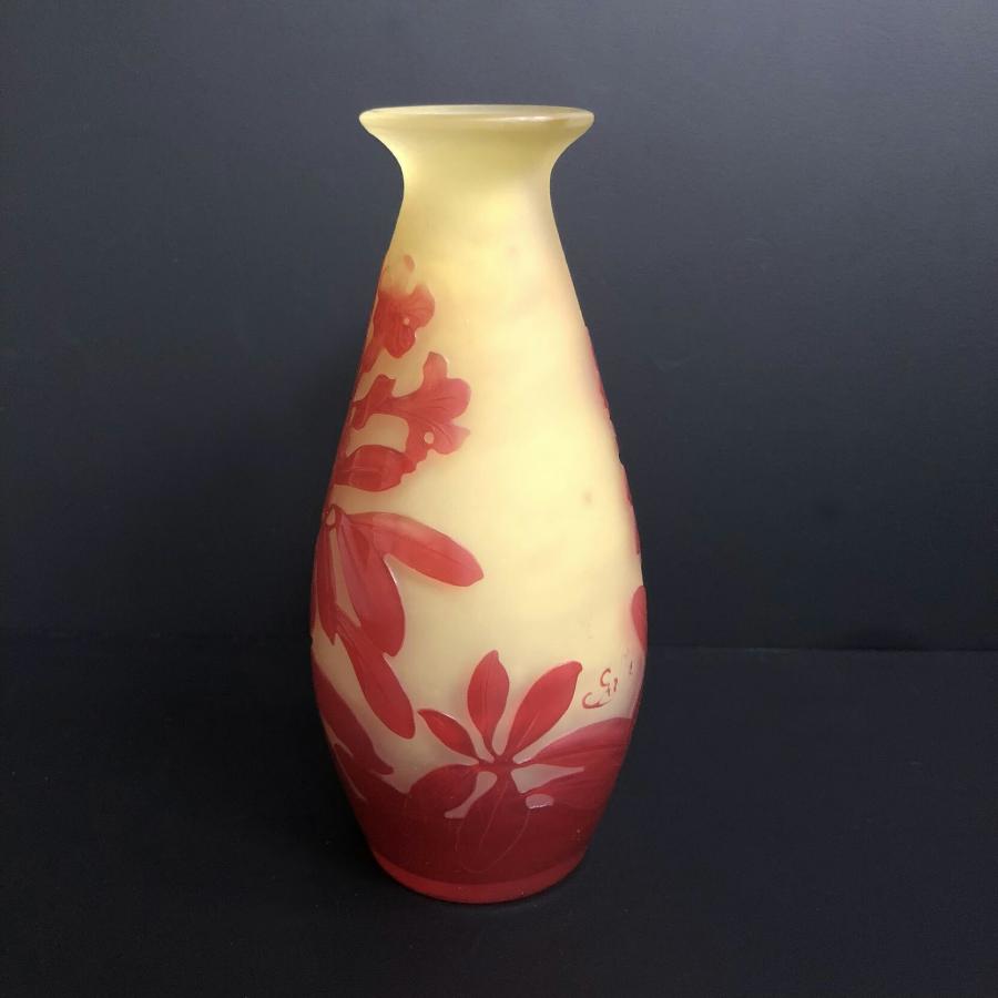 エミール・ガレ 花瓶 被せガラス[20230122] : ソフィア ネットショップ