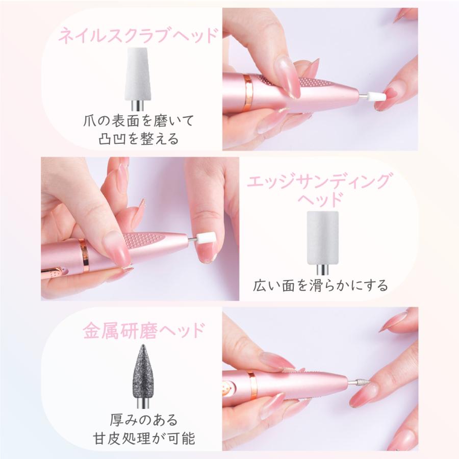 ネイルマシン コードレス ネイリスト監修 ポリッシャー 爪きり ネイル