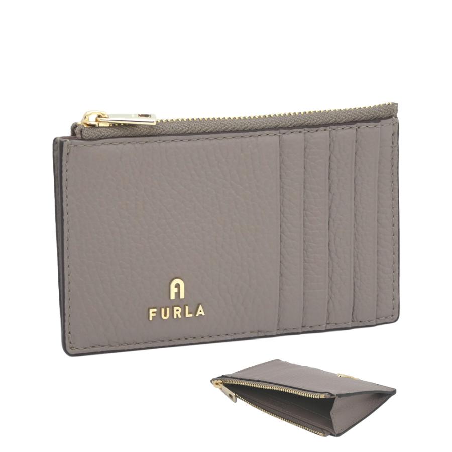 FURLA（フルラ） Furla Camelia カードケース M STUCCO GRAY