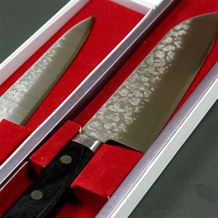 包丁 ステンレス セット 料理包丁 文化包丁 口金付 三徳 高村刃物 V10