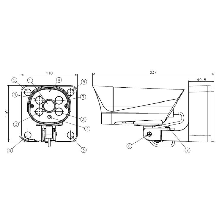 Panasonic（パナソニック） VL-CA10X Panasonic おうちレコーダー 屋外