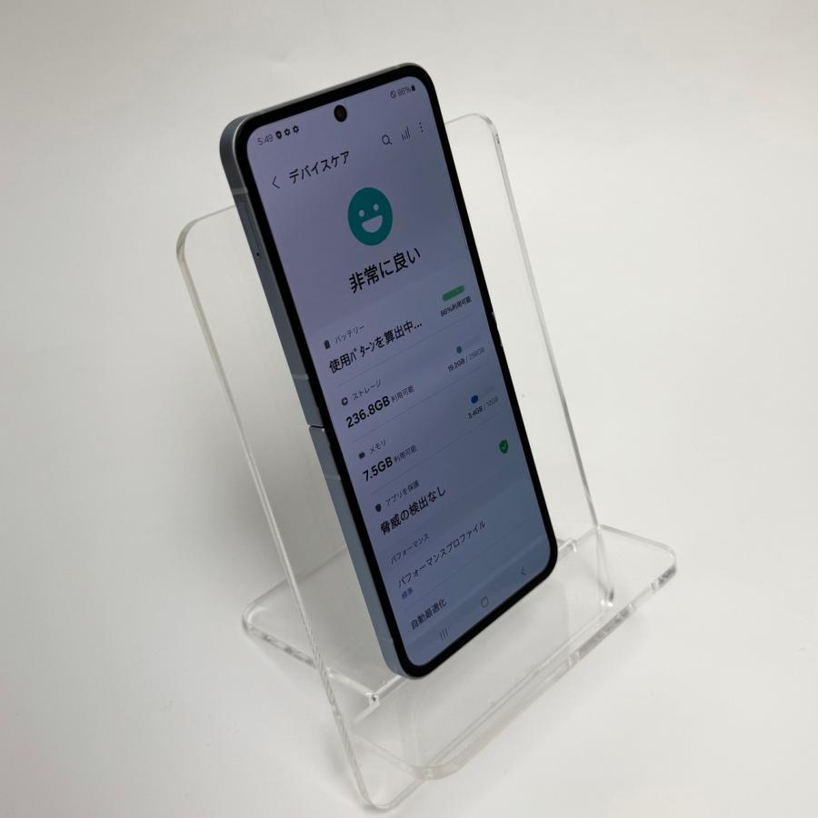 Galaxy Z Flip6 本体 256GB ブルー SIMフリー 韓国版 Aランク Android