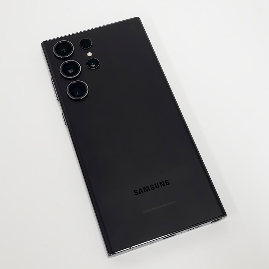Galaxy S23 Ultra 本体 256GB SIMフリー SM-S918N ブラック Aランク