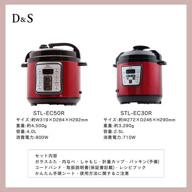 D&S ディーアンドエス 食材を入れてタイマーを押すだけ簡単調理電気