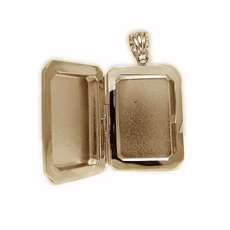 ロケット K18イエローゴールド ロケットペンダント 地金ロケット