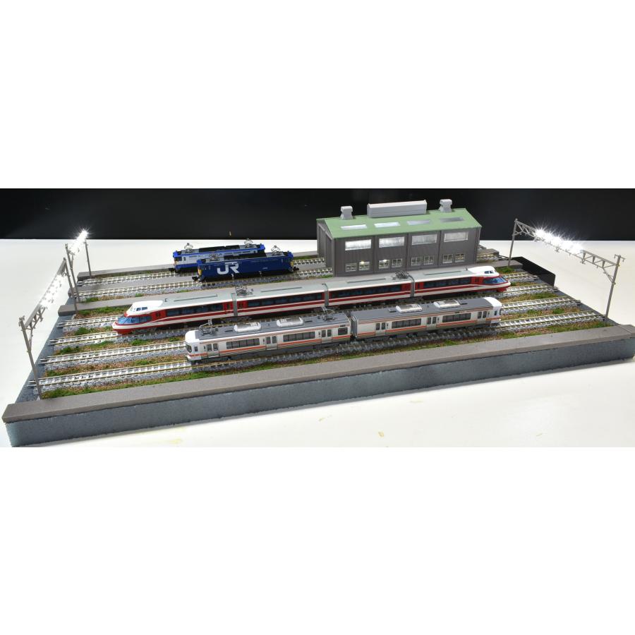 トミックス 鉄道模型 ジオラマ 展示台 Nゲージ用(6線路)複線機関庫＆4