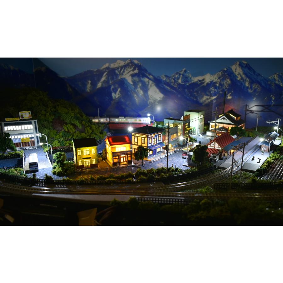 トミックス 【照明付き】鉄道模型 ジオラマレイアウト Nゲージ用 単線