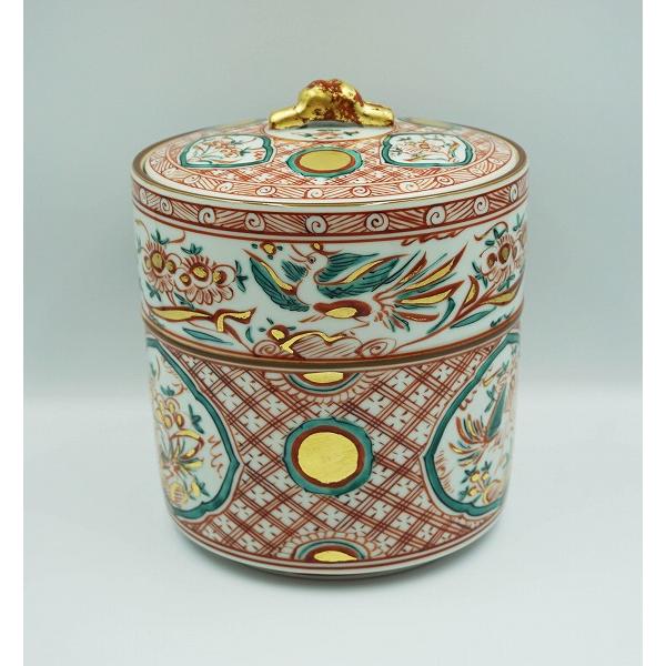 茶道具 皆具 台子皆具 呉須赤絵 高野昭阿弥 桐箱 : 新古茶道具 さかい