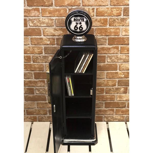 アメリカン レトロ キャビネット 収納ボックス 収納棚 CDホルダー