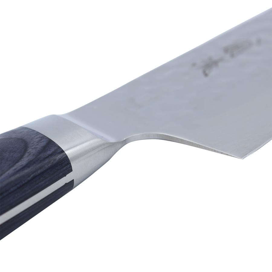 稀少☆兼房 本水牛角仕様 高級槌目包丁 稀少☆兼房 本水牛角仕様 高級