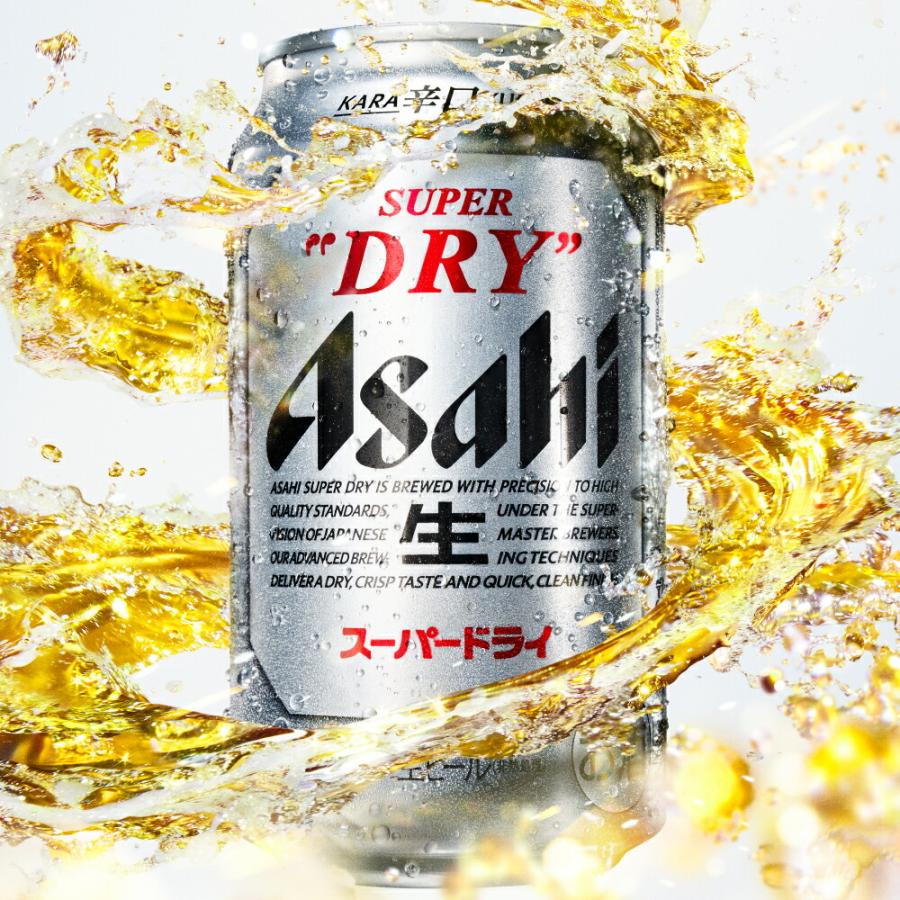 アサヒ スーパードライ 缶 350ml ×24缶 1ケース 生ビール 送料無料