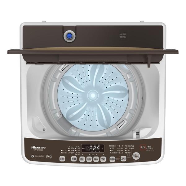 3248W3)*洗濯機 ハイセンス 2021年 8㎏ HW-DG80A