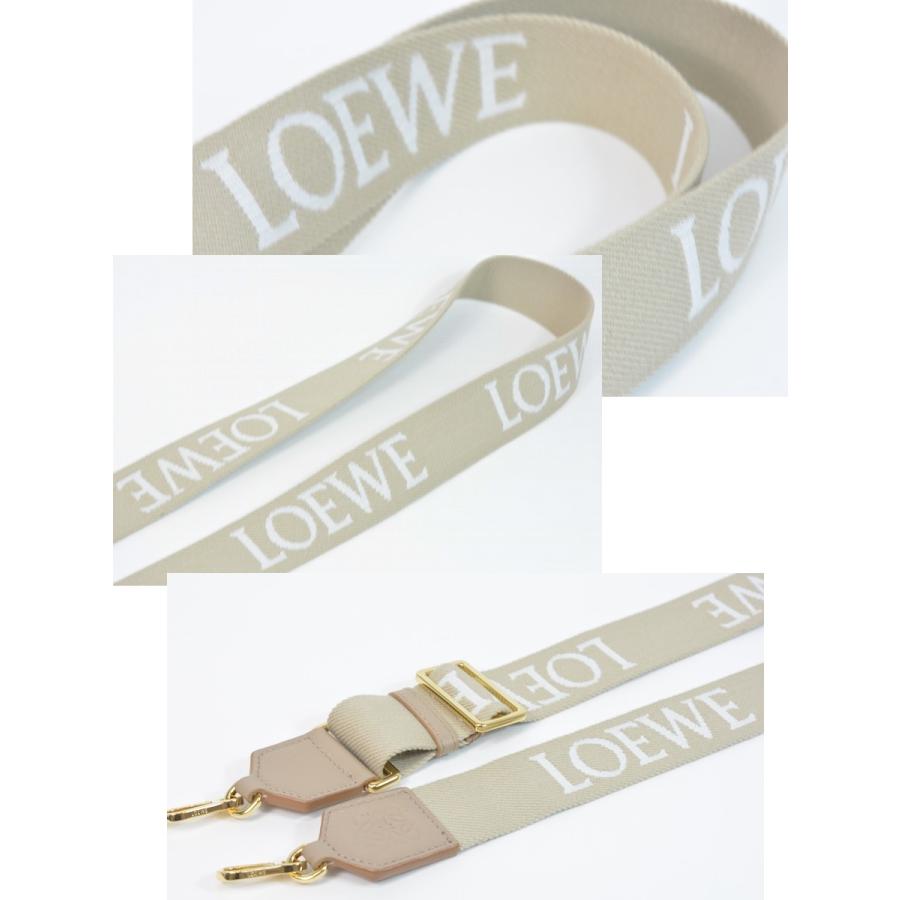 LOEWE（ロエベ） 【新品同様】ロエベ ロゴ ジャガード ストラップ