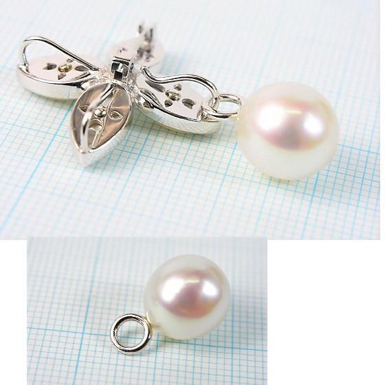 MIKIMOTO（ミキモト） 【美品】ミキモト ピクウェ ダイヤ パール