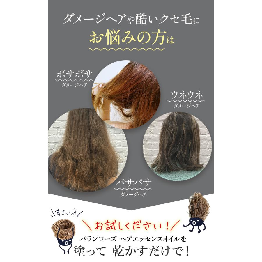 VALANROSE（バランローズ） ヘアエッセンスオイル 120ml：2本セット