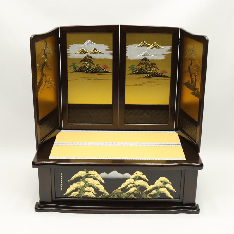 まちゃっぺこ様】五月人形飾り台、屏風セット 保管品 まちゃっぺこ様