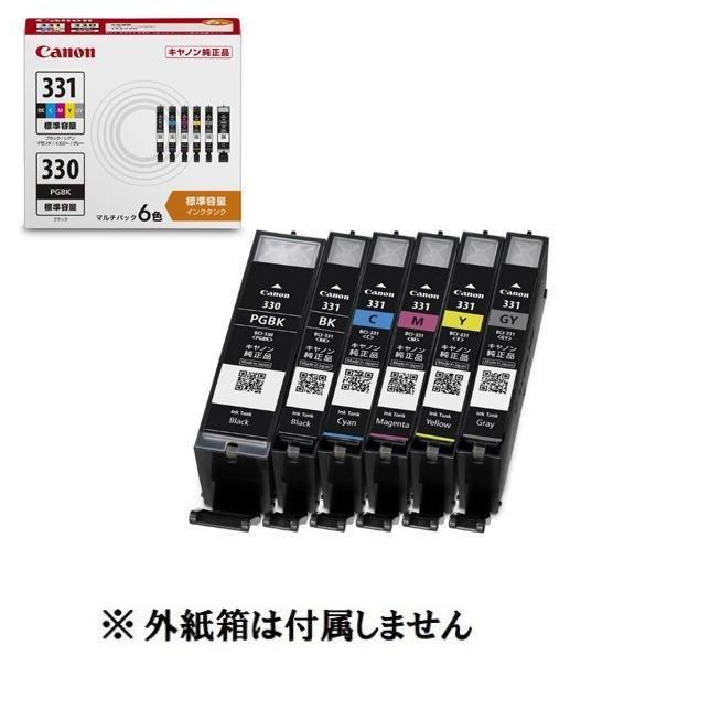 キヤノン（Canon） キャノン 純正 インクカートリッジ BCI-331+330/6MP