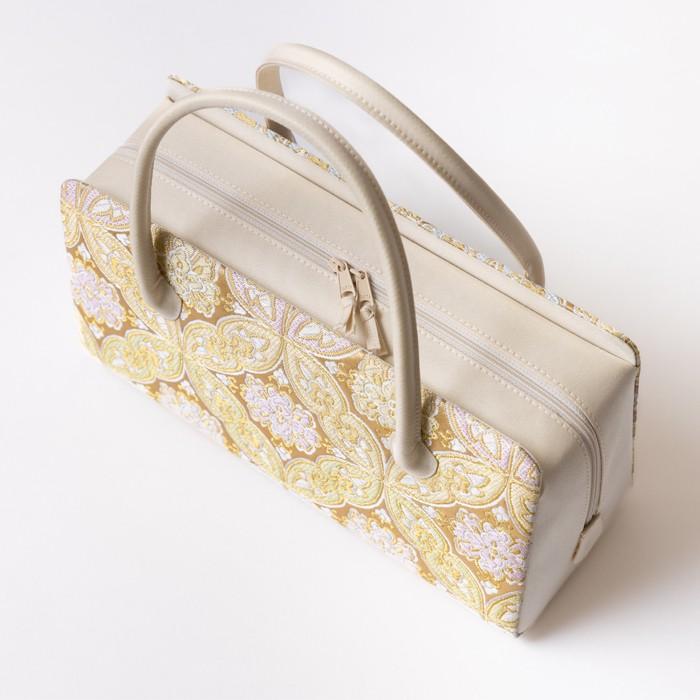 西陣織 利休バッグ No.3 和装バッグ さんび 京都 日本製 : さんび公式