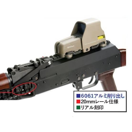 WII TECH Zenitco AKM トップカバー 20mmレール変身 東京マルイ GBB