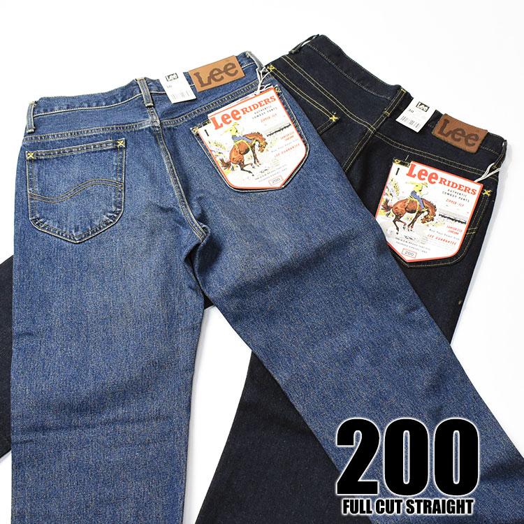 Lee（リー） 200 FULL CUT フルカット ワンウォッシュ Lee RIDERS