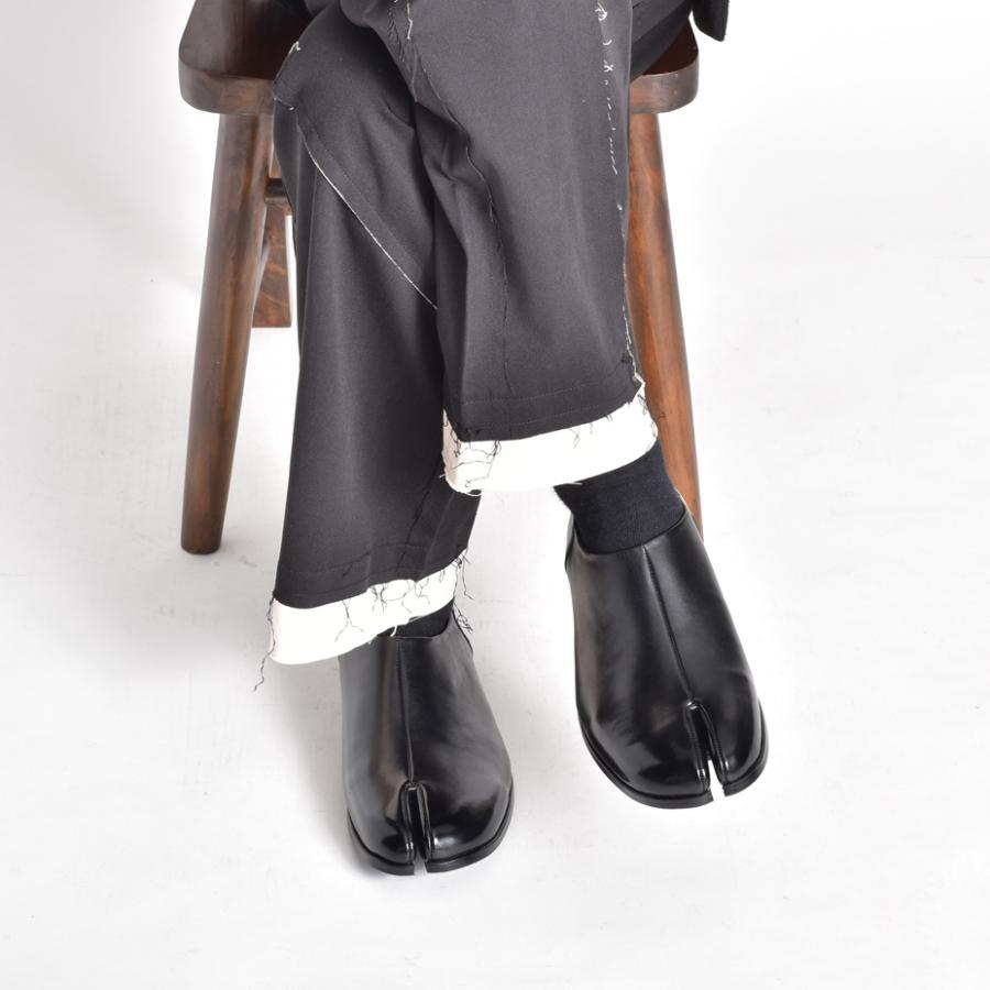 endevice（エンデヴァイス） 足袋スリッポン ローファー 本革 メンズ