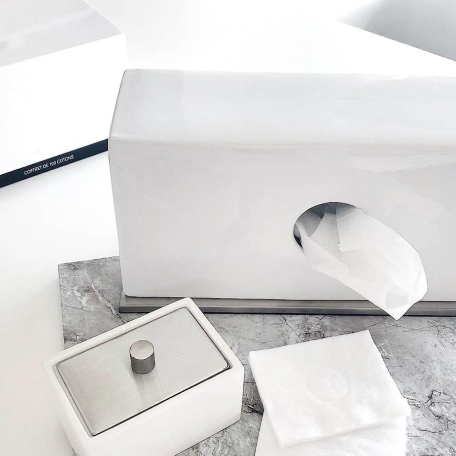 sarasa design（サラサデザイン） 陶器製のティッシュケース