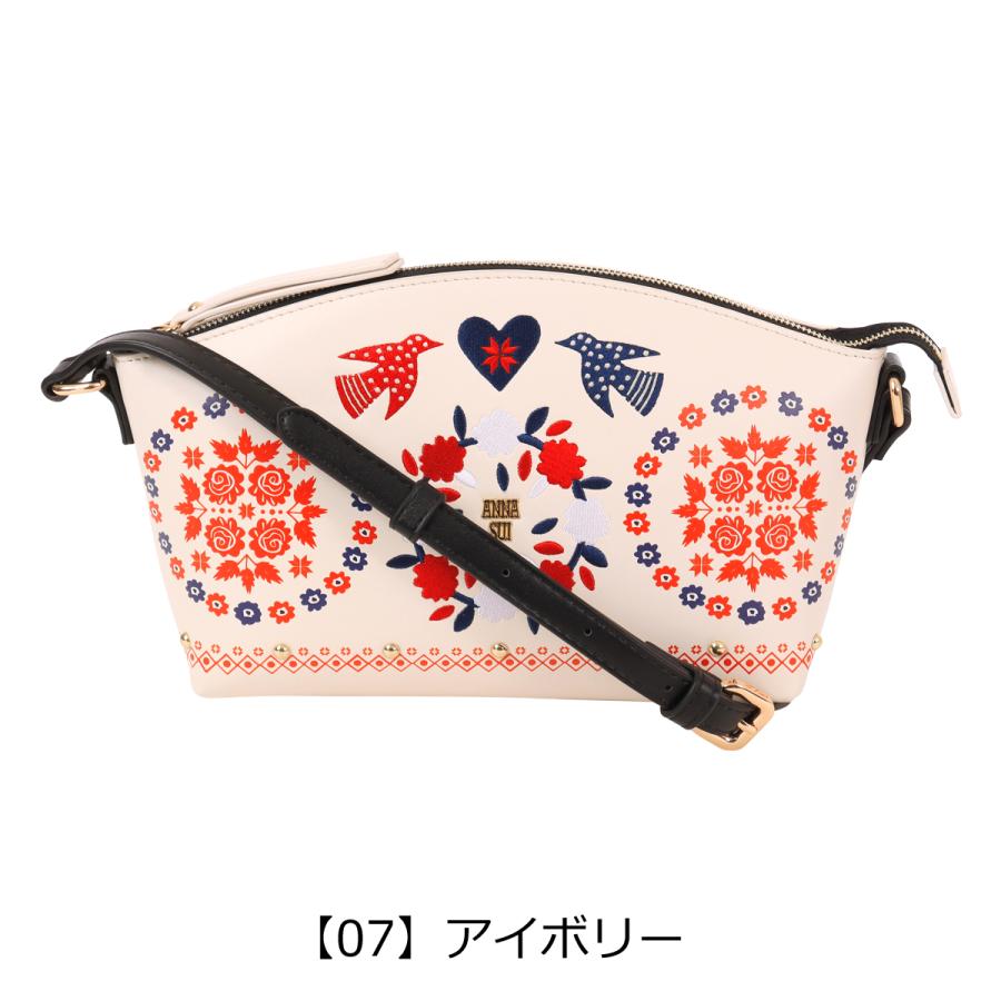 ANNA SUI（アナスイ） ショルダーバッグ ファミリアアート レディース