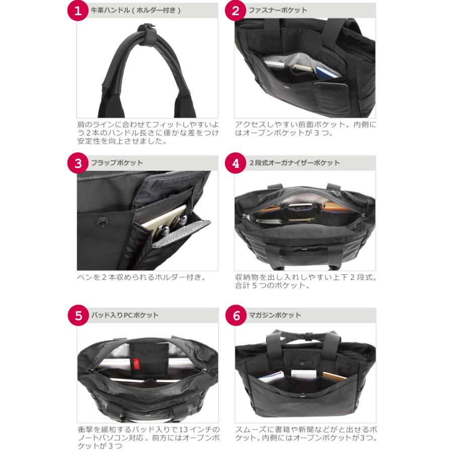 MANHATTAN PASSAGE（マンハッタンパッセージ） トートバッグ A4 8530