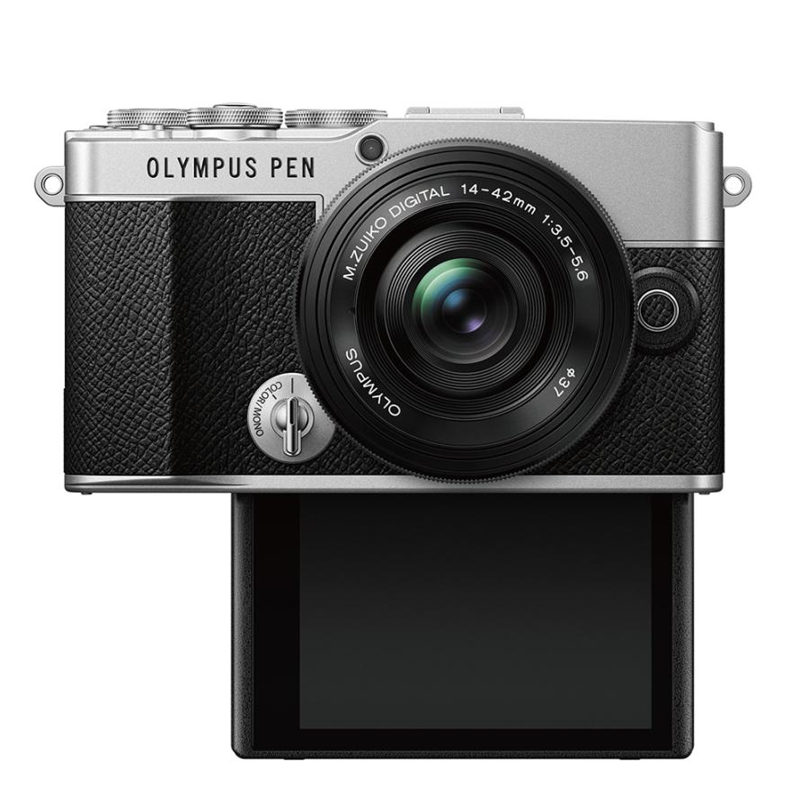 オリンパス（OLYMPUS） ミラーレス一眼 E-P7 レンズキット シルバー