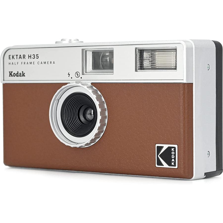 Kodak（コダック） フィルムカメラ ハーフフレーム EKTAR H35 ブラウン