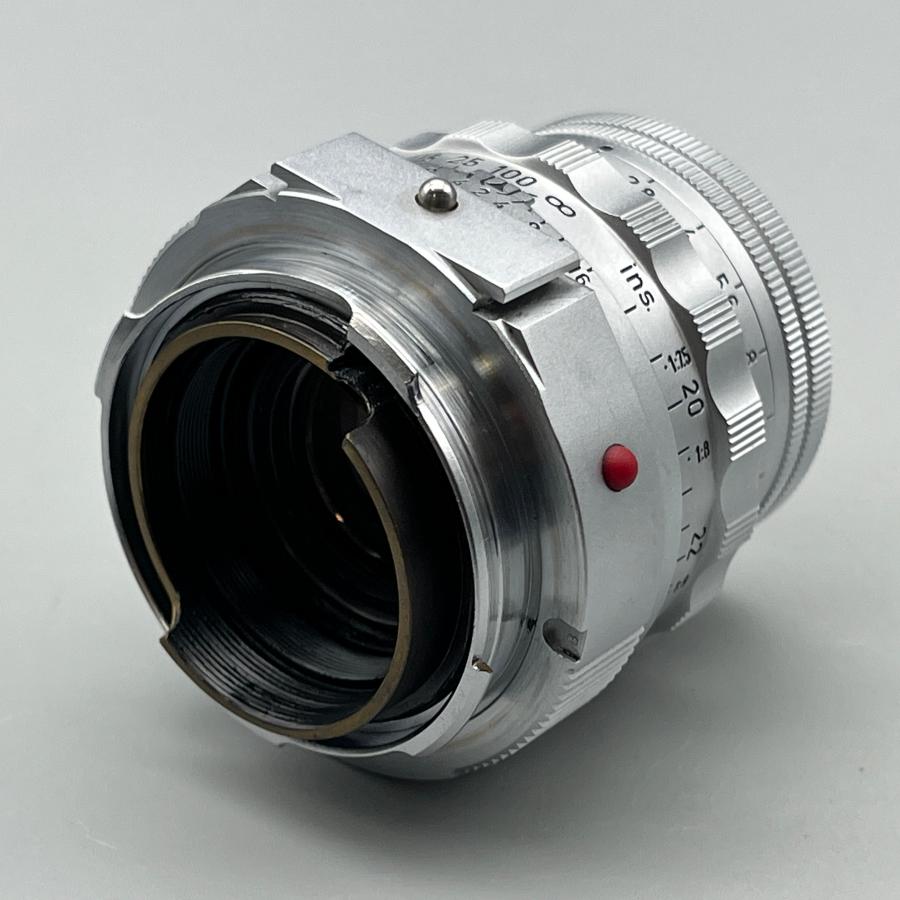 ライカMシステム 初期 逆ローレット DR Summicron 5cm f2 近接