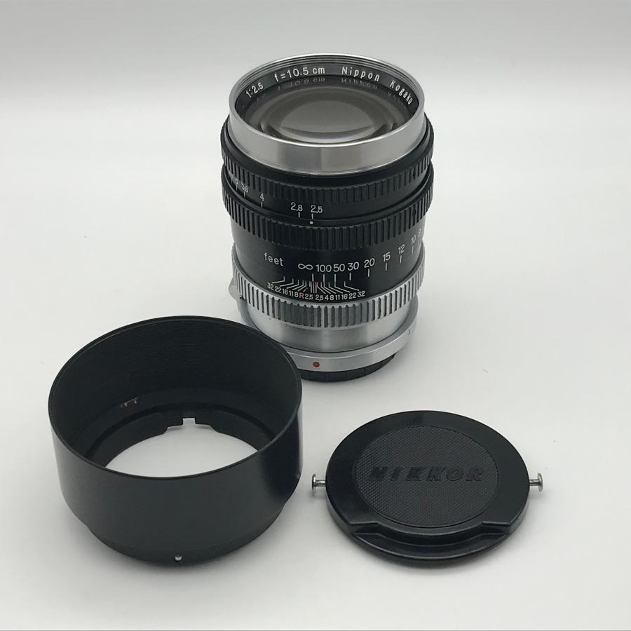 ニコン（Nikon） NIKKOR-P・C 10.5cm f2.5 Nippon Kogaku Japan