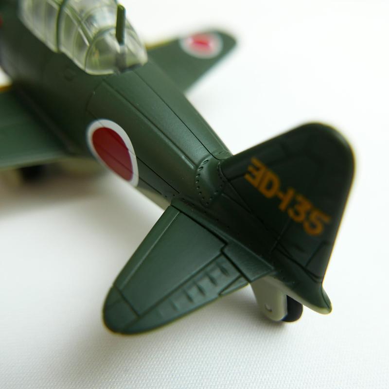 プルバックマシーン ( 零式艦上戦闘機 ) ゼロ戦 グリーン 零戦