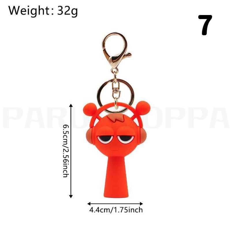 カラー選べる2個セット】 キーホルダー スプランキー sprunki plush