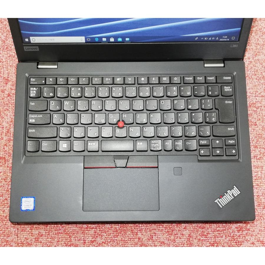 ThinkPad LENOVO Thinkpad L380 13.3型 Core i3-8130U 2.2Ghz/8GB/高速
