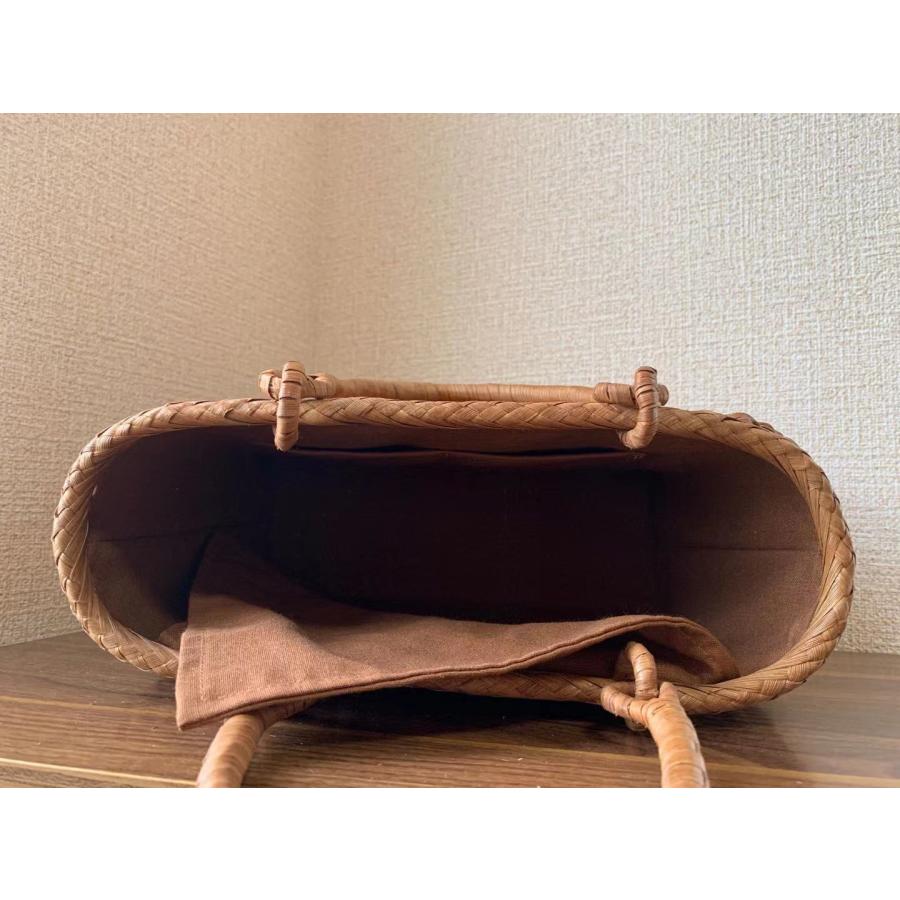 山葡萄 山葡萄かごバッグ 手作り 籠バッグ 二重編み 内布あり 和服