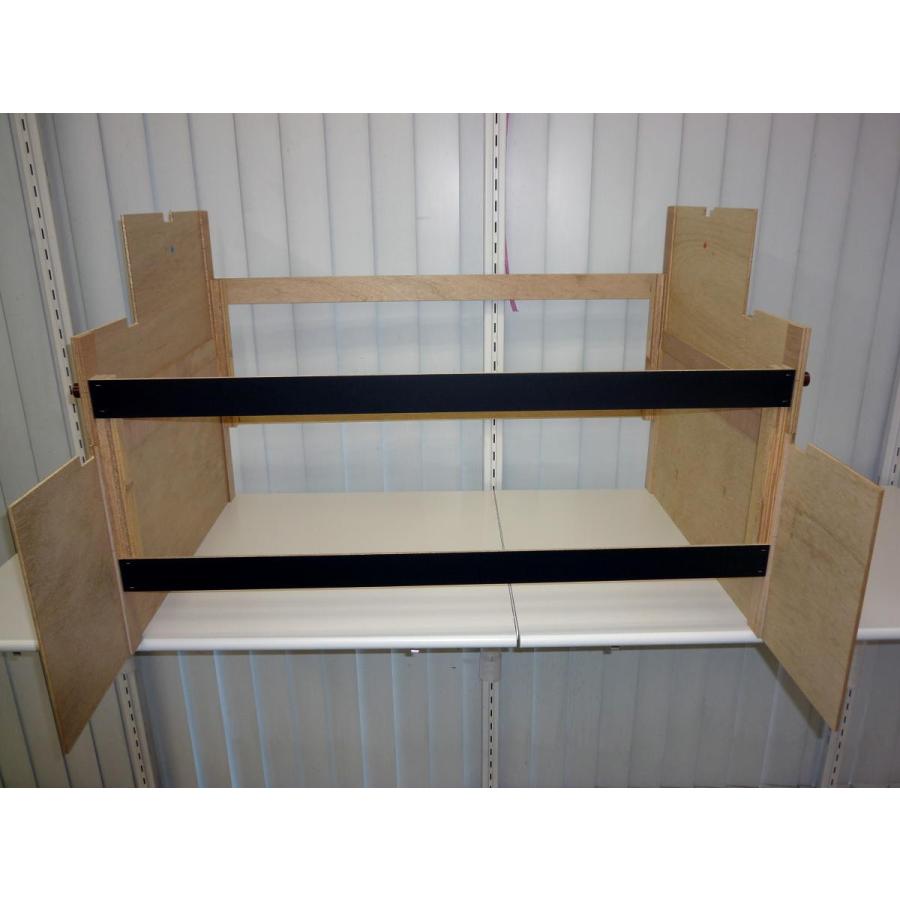 ひなまつり☆飾り台単品☆35号3段 組み立て式 焼桐 畳付飾台(横幅