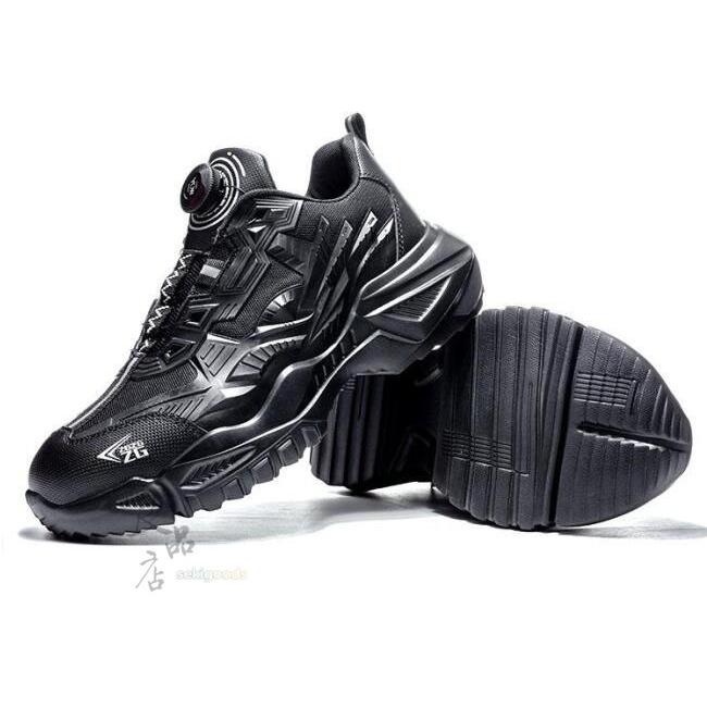 紐なし 安全靴 おしゃれ メンズ レディース 女性用 ハイカット